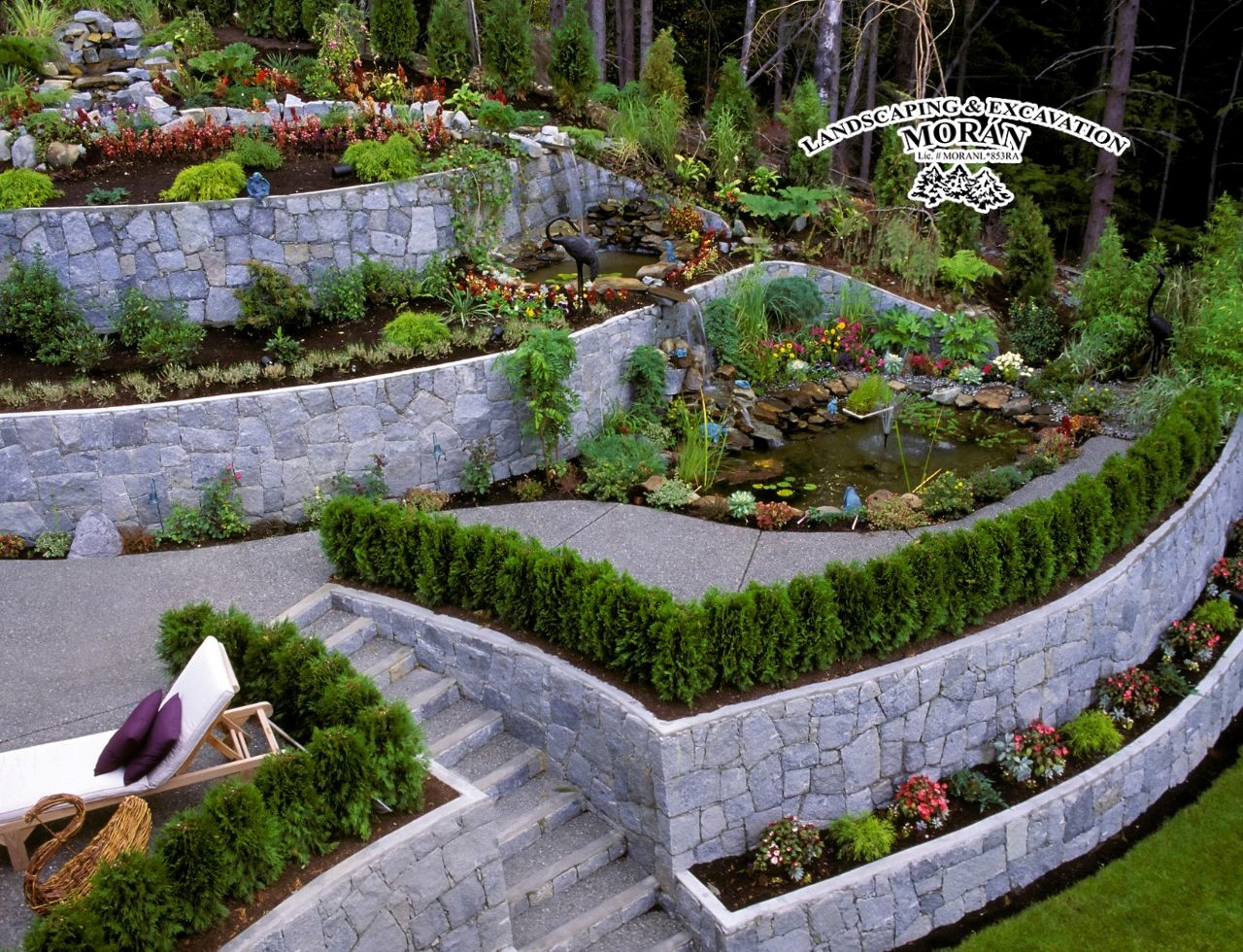 Work with a local landscaping company in Kitsap County, WA.