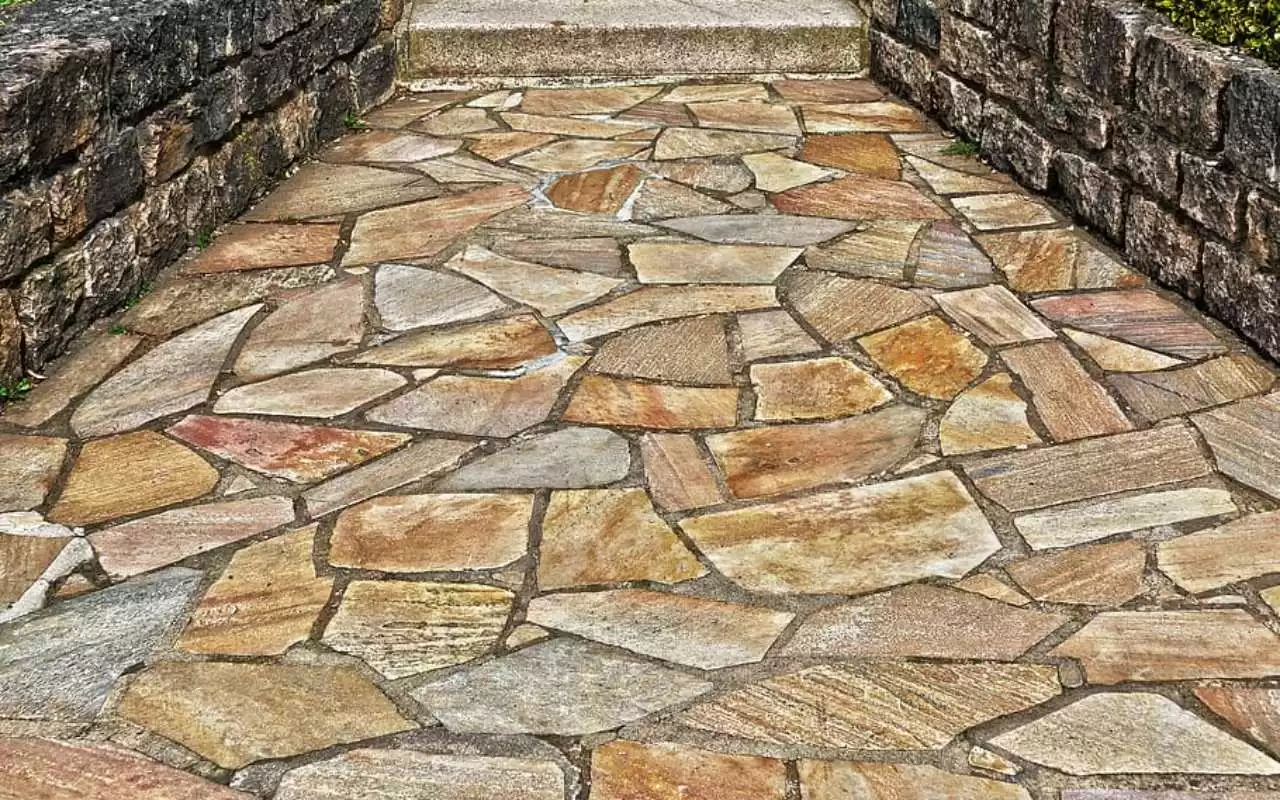 What is a flagstone exploring types colors and styles