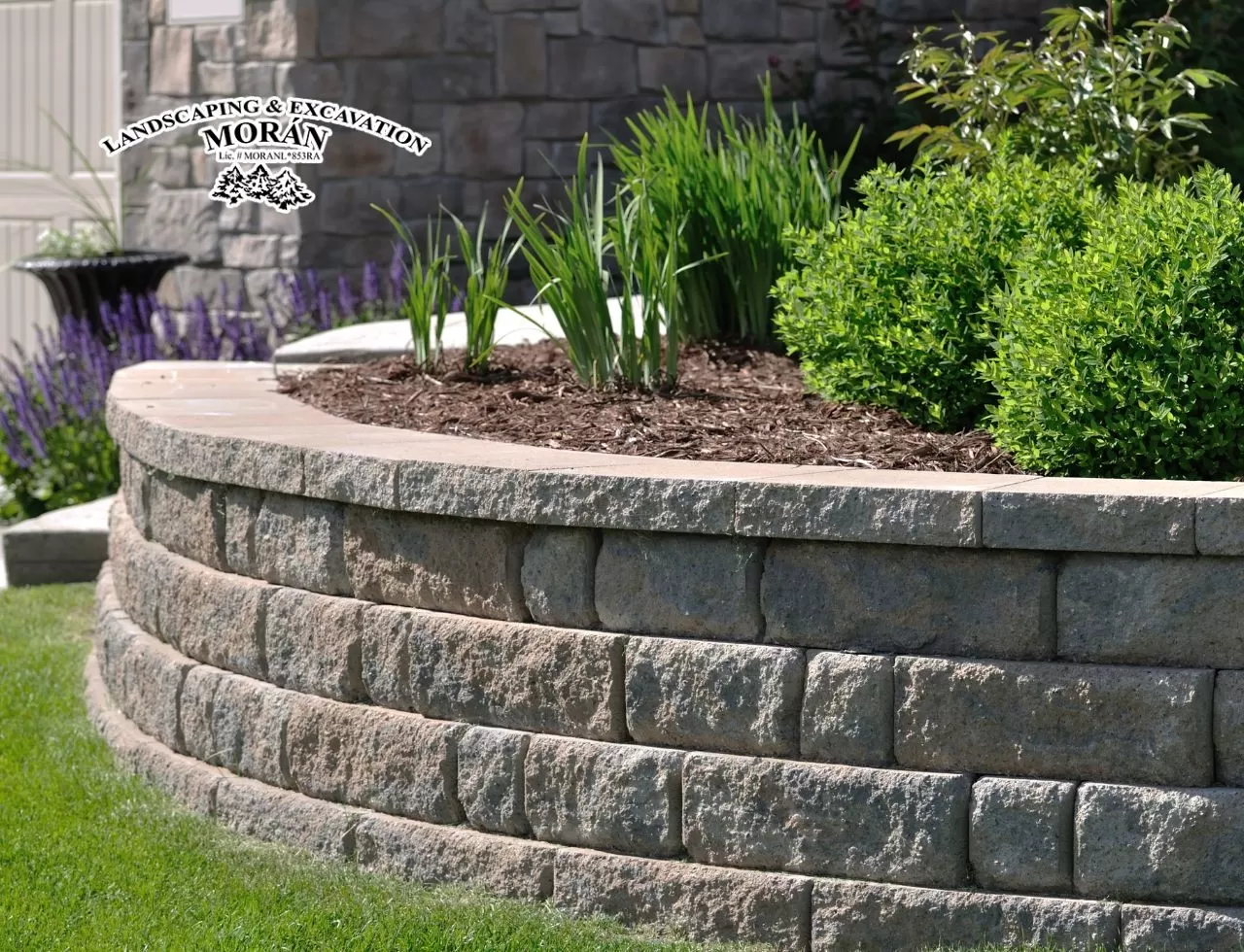 Learn about the different types of retaining walls